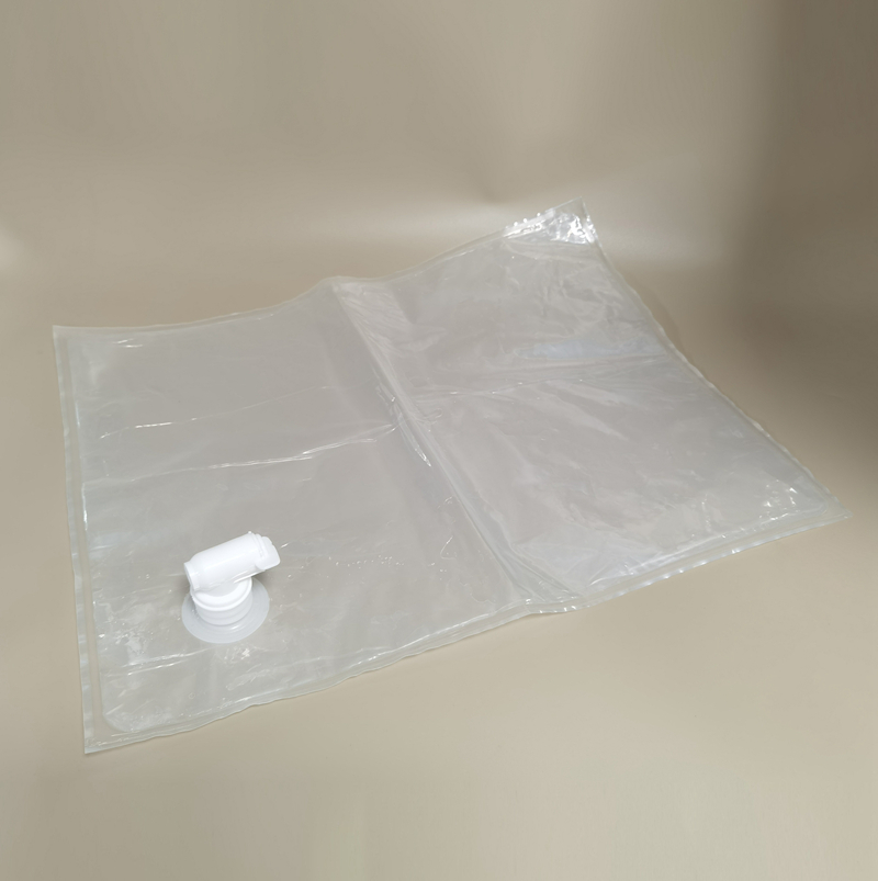 10L transparent bag in box with VO7 rotary tap