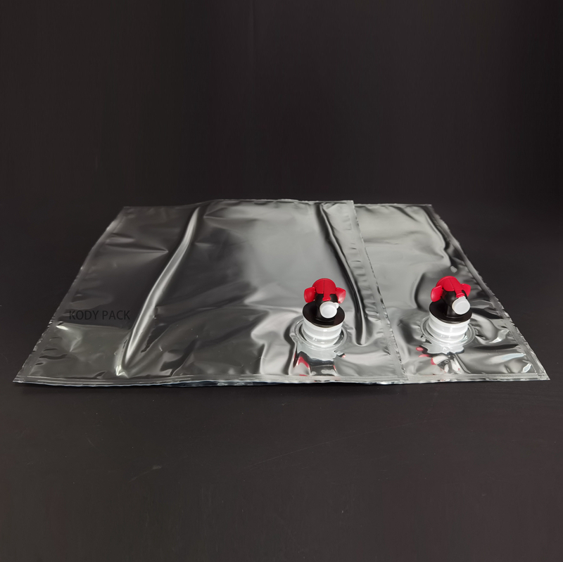 10L aluminum bag in box with vitop