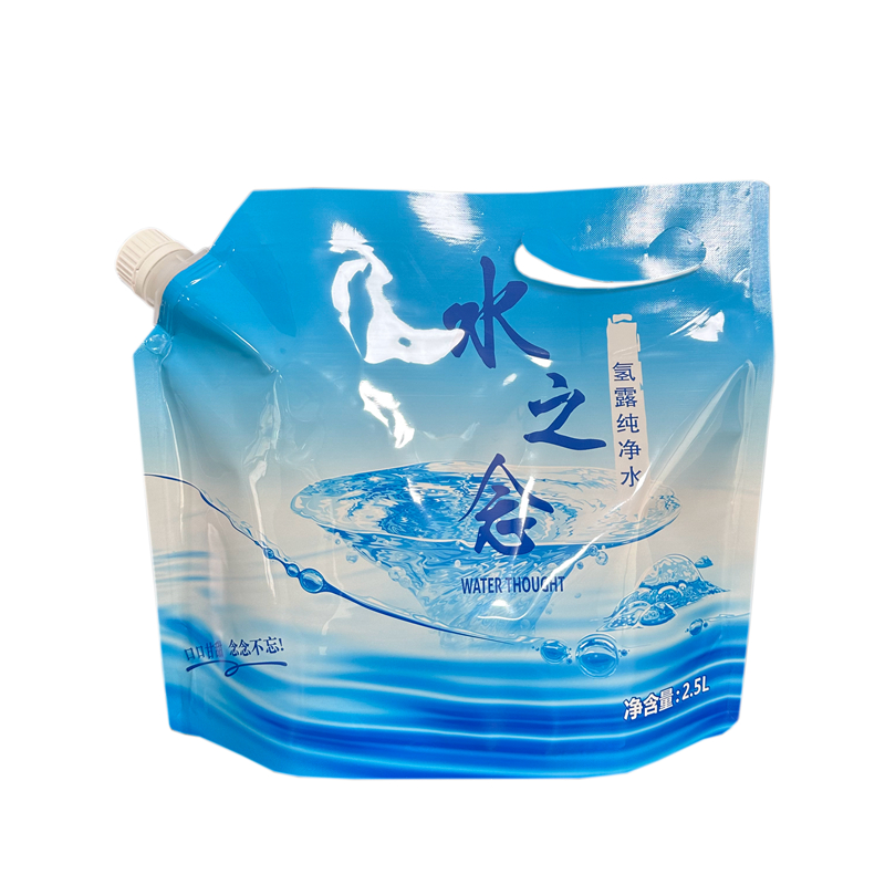 2.5L aluminum stand up spout pouch