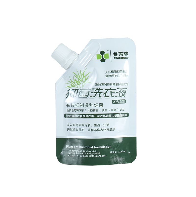 120ml aluminum stand up spout pouch